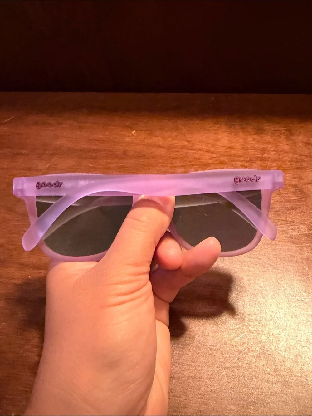 goodr purple frames